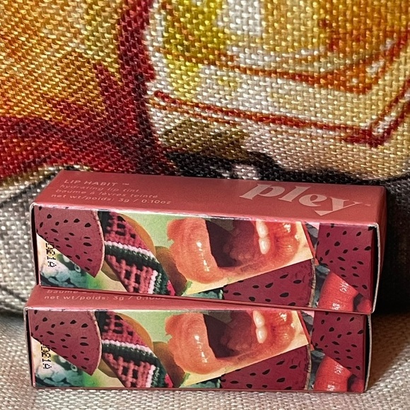 PLEY (2) Lip Habit in Summer Watermelon | Hydrating Lip Tint - Picture 5 of 10